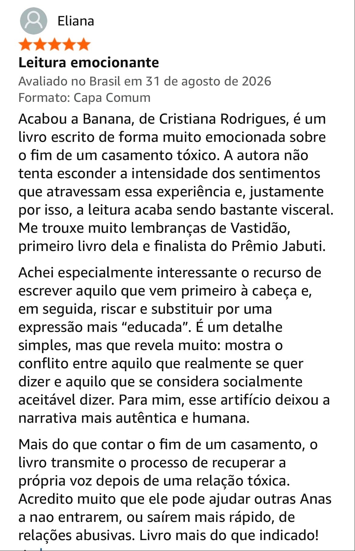 Acabou a Banana